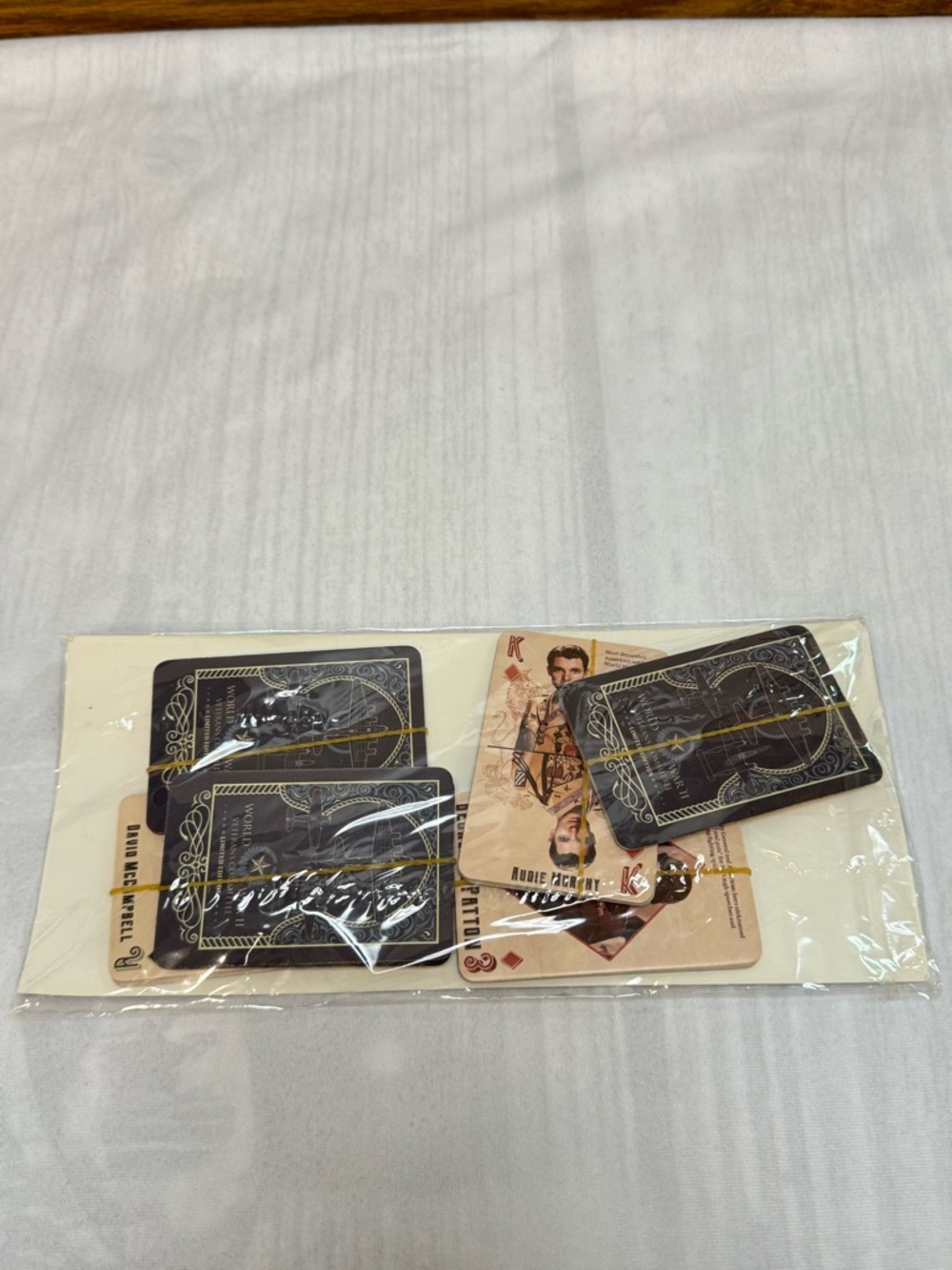 Heroes of World War II Limited Edition Playing Cards Sealed New - Picture 5 of 7